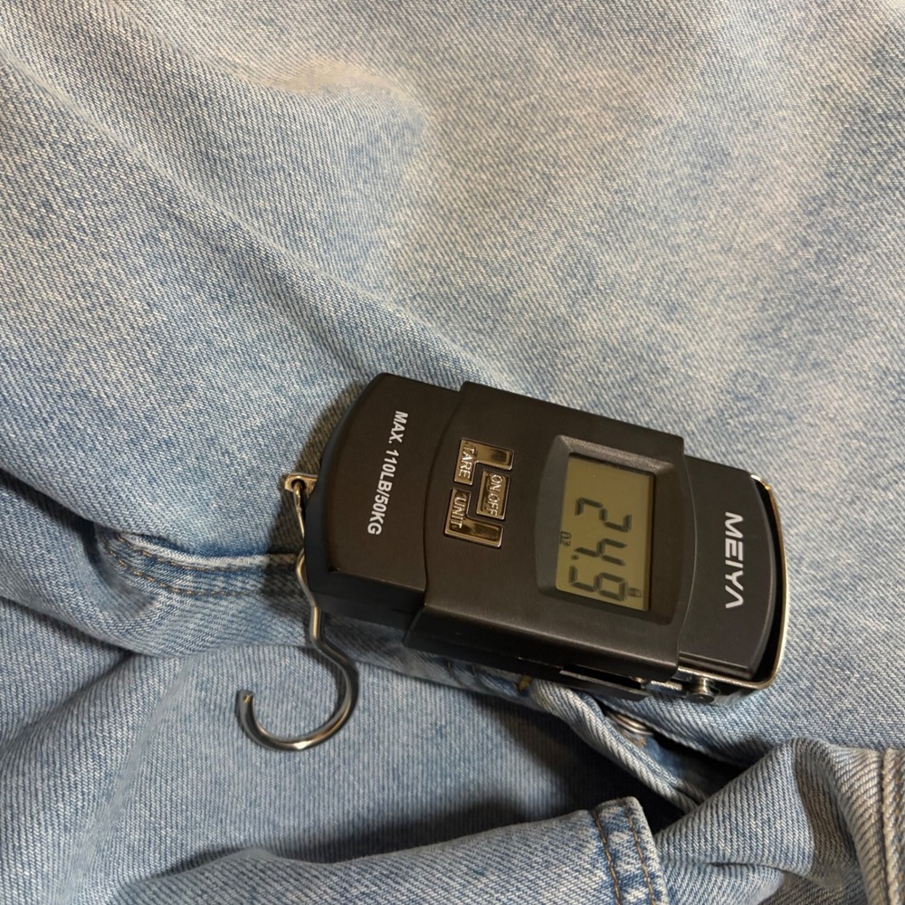 Everlane The Cheeky Jean Light Wash Blue High Rise Straight Leg Denim Size 33 R - Picture 12 of 12